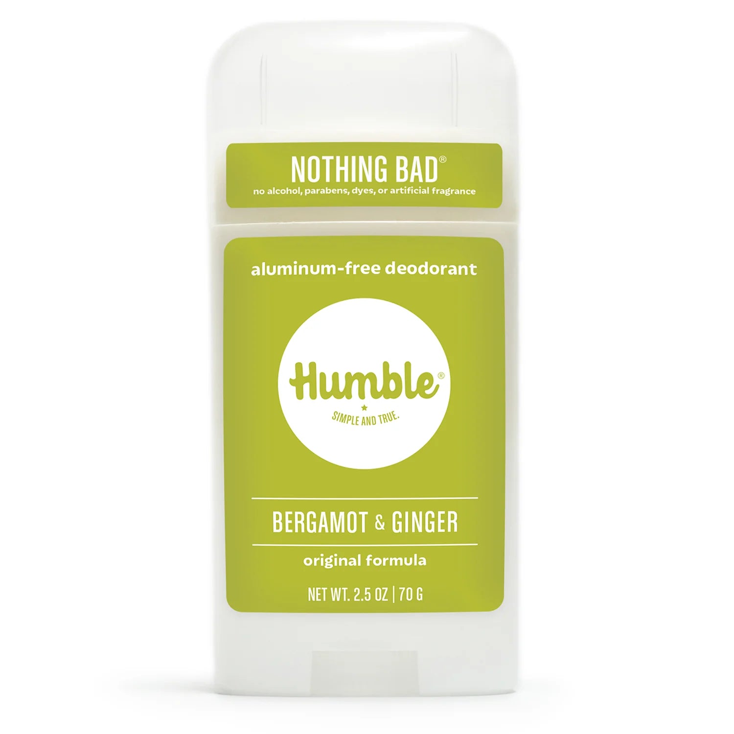 Humble Brands - Bergamot & Ginger Natural Deodorant