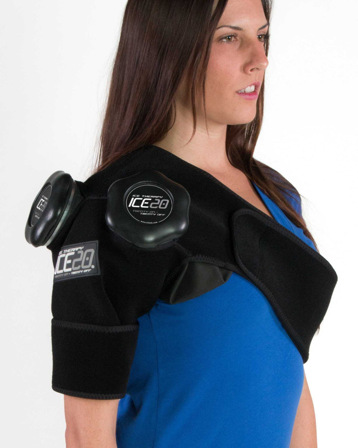 Double Shoulder - Ice Compression Wrap - (No Exchange and No Refund)-Streamline Sports