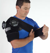 Double Shoulder - Ice Compression Wrap - (No Exchange and No Refund)-Streamline Sports