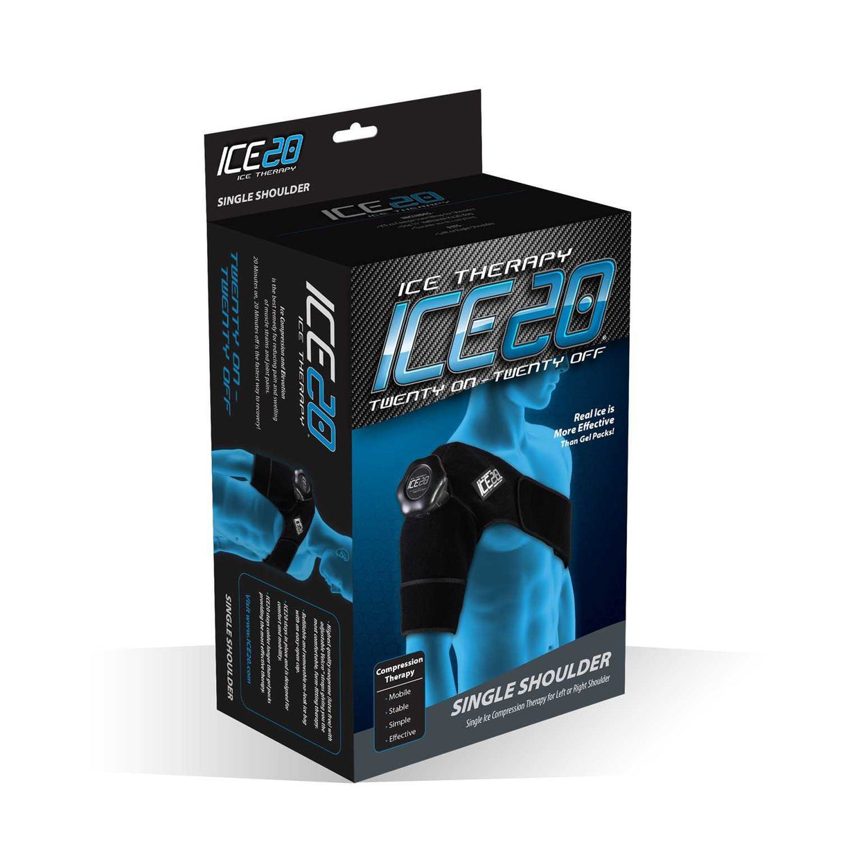 Single Shoulder - Ice Compression Wrap - (No Exchange and No Refund)-Streamline Sports