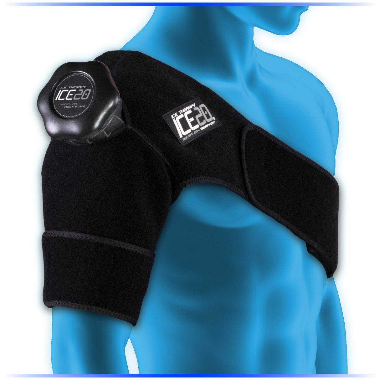 Single Shoulder - Ice Compression Wrap - (No Exchange and No Refund)-Streamline Sports