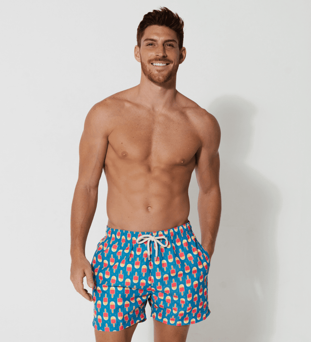 Sandbar - Mens Swim Shorts - Ice Lolly-Streamline Sports
