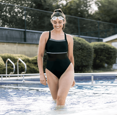 Splash About - Ladies Swimming Costume - Monochrome-Streamline Sports