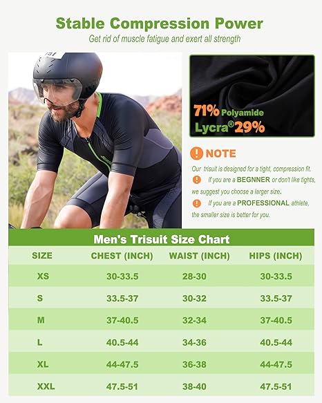 SUMARPO - Mens Triathlon Trisuit - Hybrid | Streamline Sports