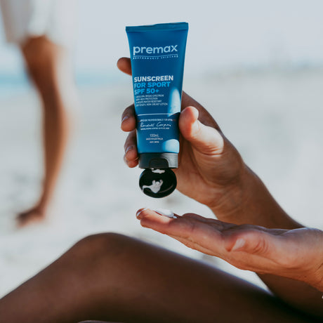 Pillar Sports - Premax Sunscreen for Sport SPF50+ (International/EU label) 100ml-Streamline Sports