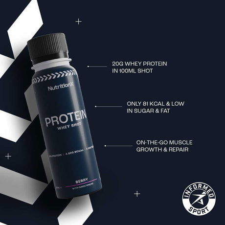 Protein Whey Shot (12 x 100ml) **coming soon | Streamline Sports