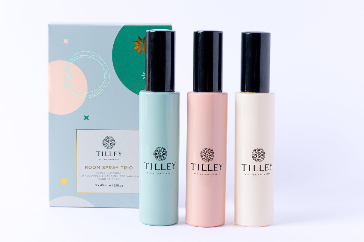 Tilley - ROOM SPRAY TRIO GIFT SET 3 X 45ML (FG1844) | Streamline Sports