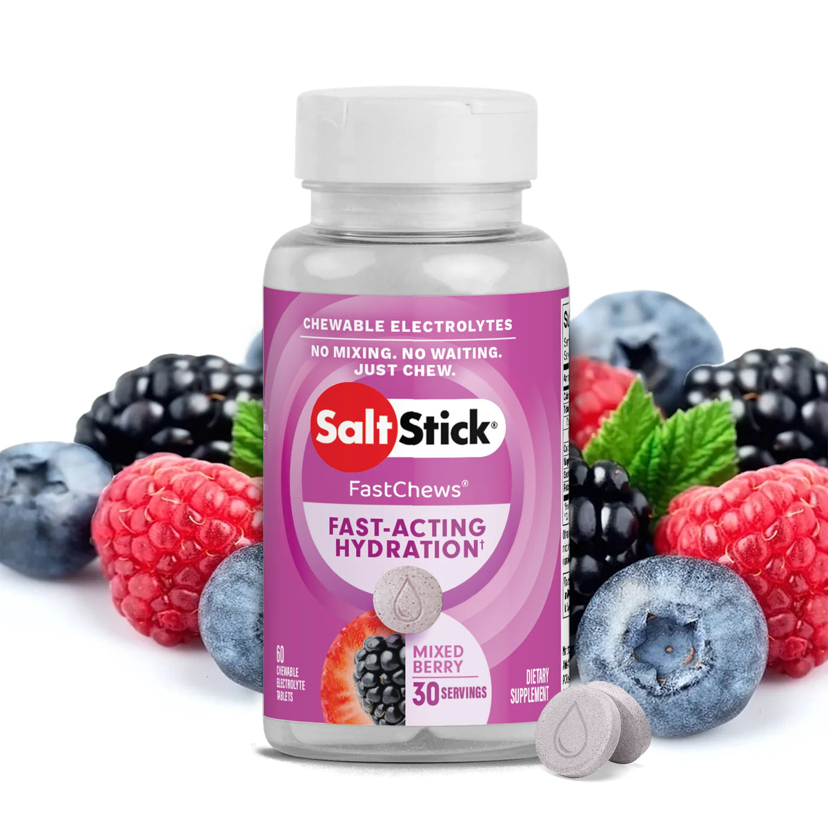 SaltStick - FastChews Mixed Berry – Streamline Sports