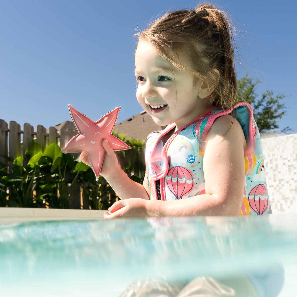 Snippets Pool Toys - Starfish - Pack of 3-Streamline Sports