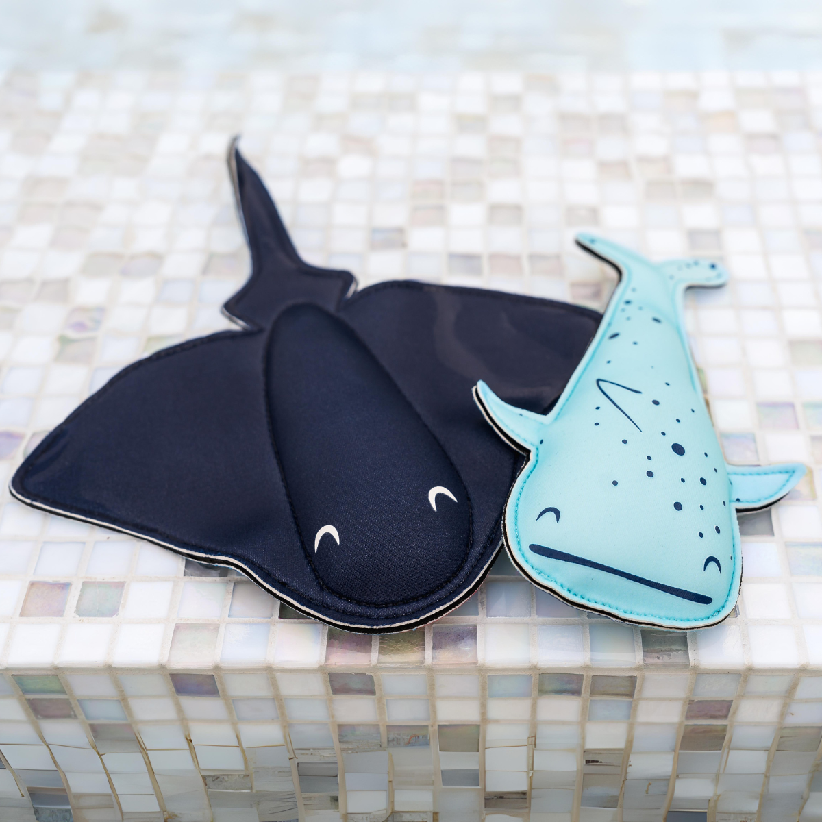 Snippets Pool Toy - Stingray & Whale - Pack of 2