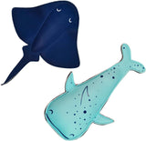 Snippets Pool Toy - Stingray & Whale - Pack of 2