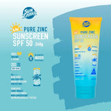 Sun Zapper - Pure Zinc Sunscreen Cream (240g) SPF 50