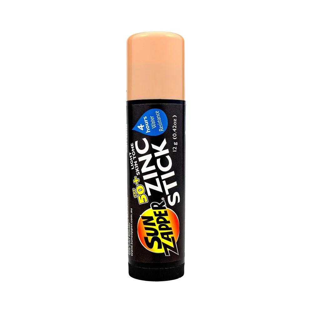 Sun Zapper - Light Skin Tone Zinc Stick (12g)