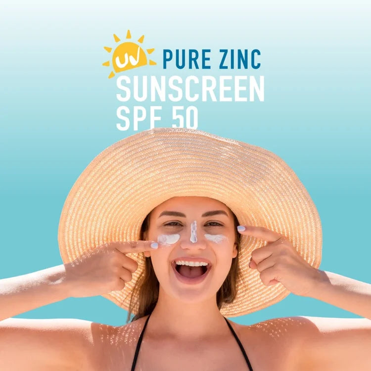 Sun Zapper - Pure Zinc Sunscreen Cream (Air Pump Tube, 100g)