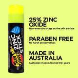 Sun Zapper - Yellow Zinc Stick (12g)