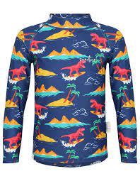 Sandbar Rash Guard - Surfing Dinosaur | Streamline Sports