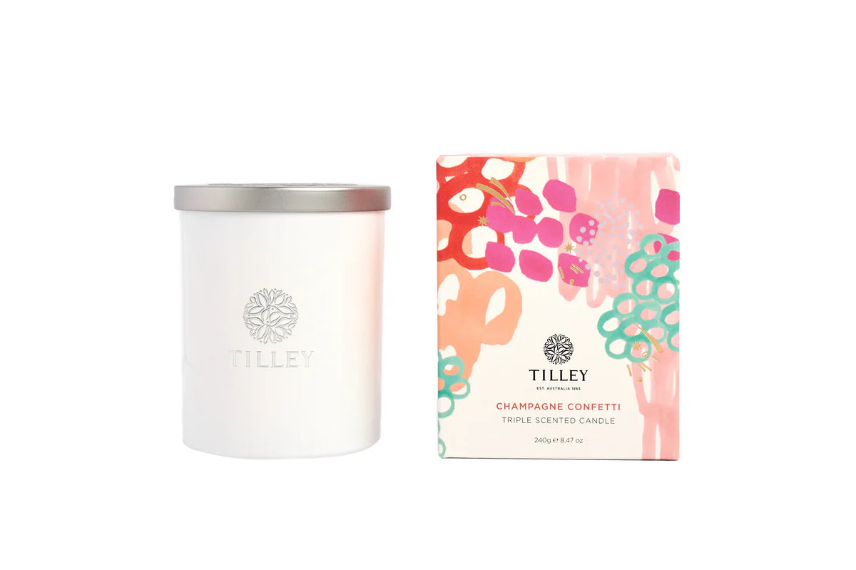 TILLEY - Candle Champagne Confetti (FG1856/FG1857)