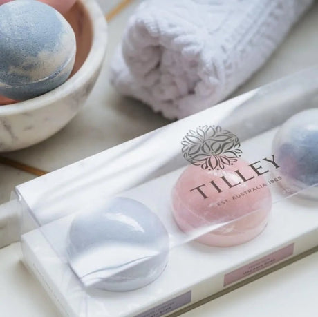 Tilley - Scented Bath Bomb Trio 3 x 150g | Streamline Sports