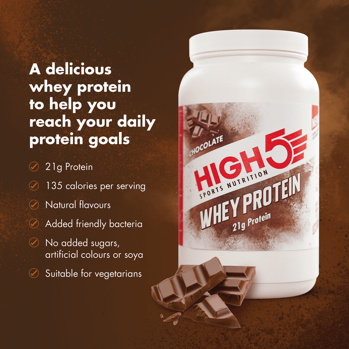 High5 - Whey Protein - 700g-Streamline Sports