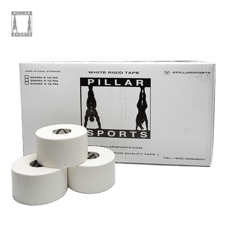 Pillar Sports - White Rigid Tape (PSL-WR38)-Streamline Sports