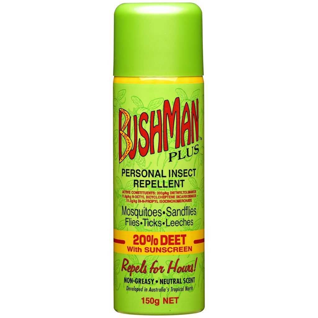 Plus Aerosol 150gm 20% Deet With Sunscreen-Streamline Sports