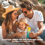SUN ZAPPER - Pure Zinc Sunscreen 100mL SPF 50 - new formula