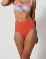 Sandbar Womens Bikini Bottoms - High Waist - Reversible design