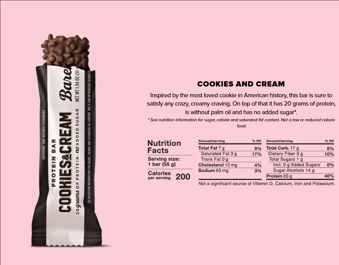 Barebells - Protein Bar-Streamline Sports