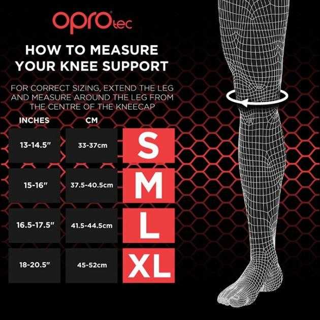 OPROtec - Knee Brace With Stabilisers - (No Exchange and No Refund)-Streamline Sports