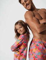 Sandbar - Rash Guard Pink Palm