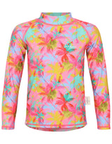 Sandbar - Rash Guard Pink Palm