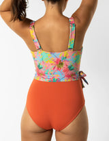 Sandbar - Womens One Piece Wrap Swim Suit-Streamline Sports