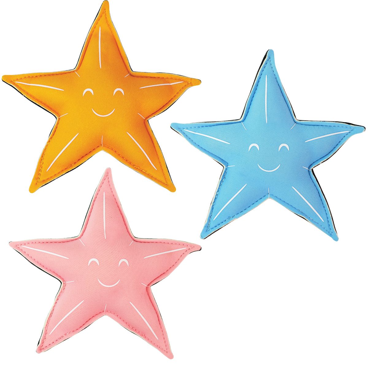 Snippets Pool Toys - Starfish - Pack of 3