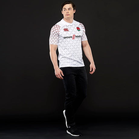 Men's England Sevens Vapodri Home Pro Rugby Jersey