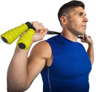 GoFit Speed Training Jump Rope with Padded Foam Grips