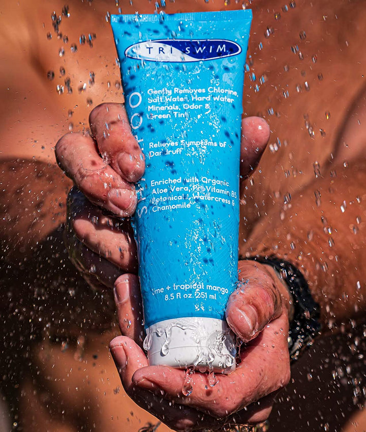 TRISWIM Chlorine Removal Swimmers Shampoo Moisturizing Repairing Hair