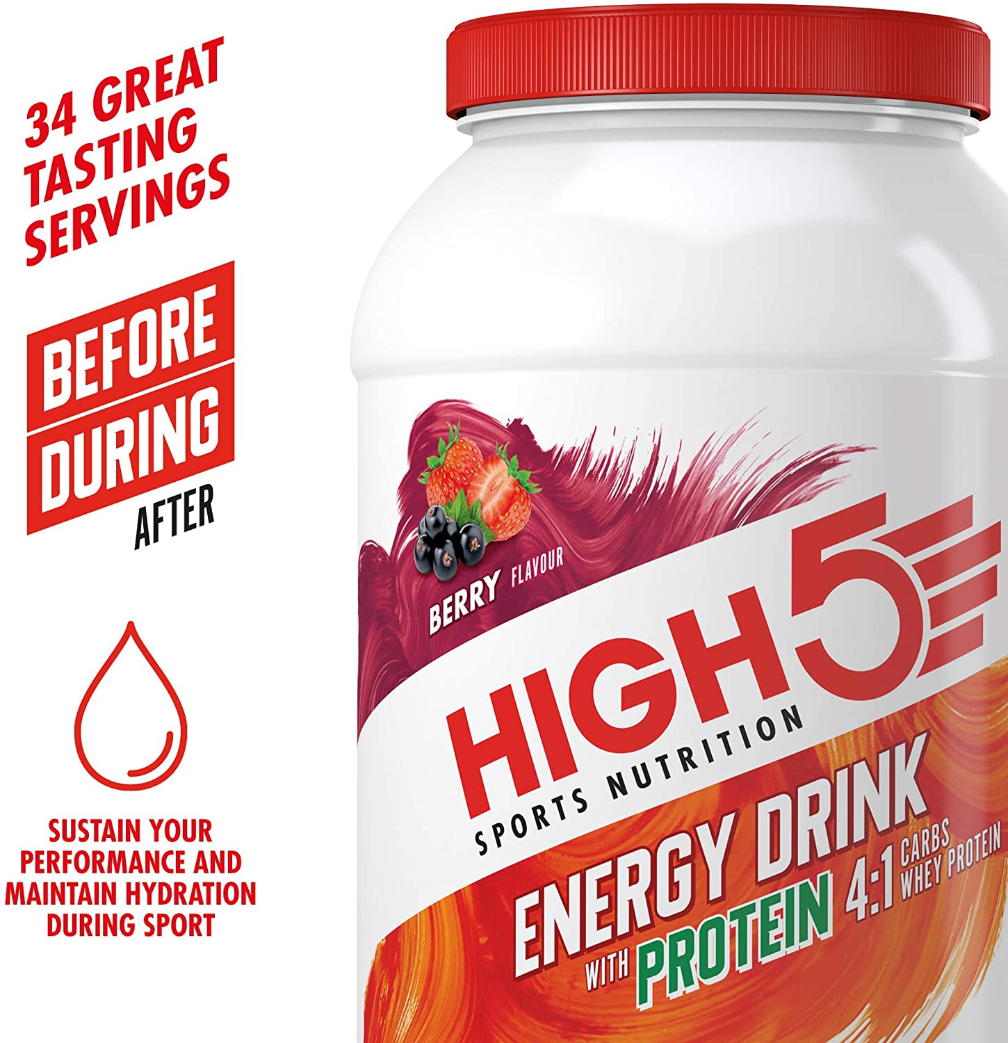 Energy Drink with Protein (1.6kg)-Streamline Sports