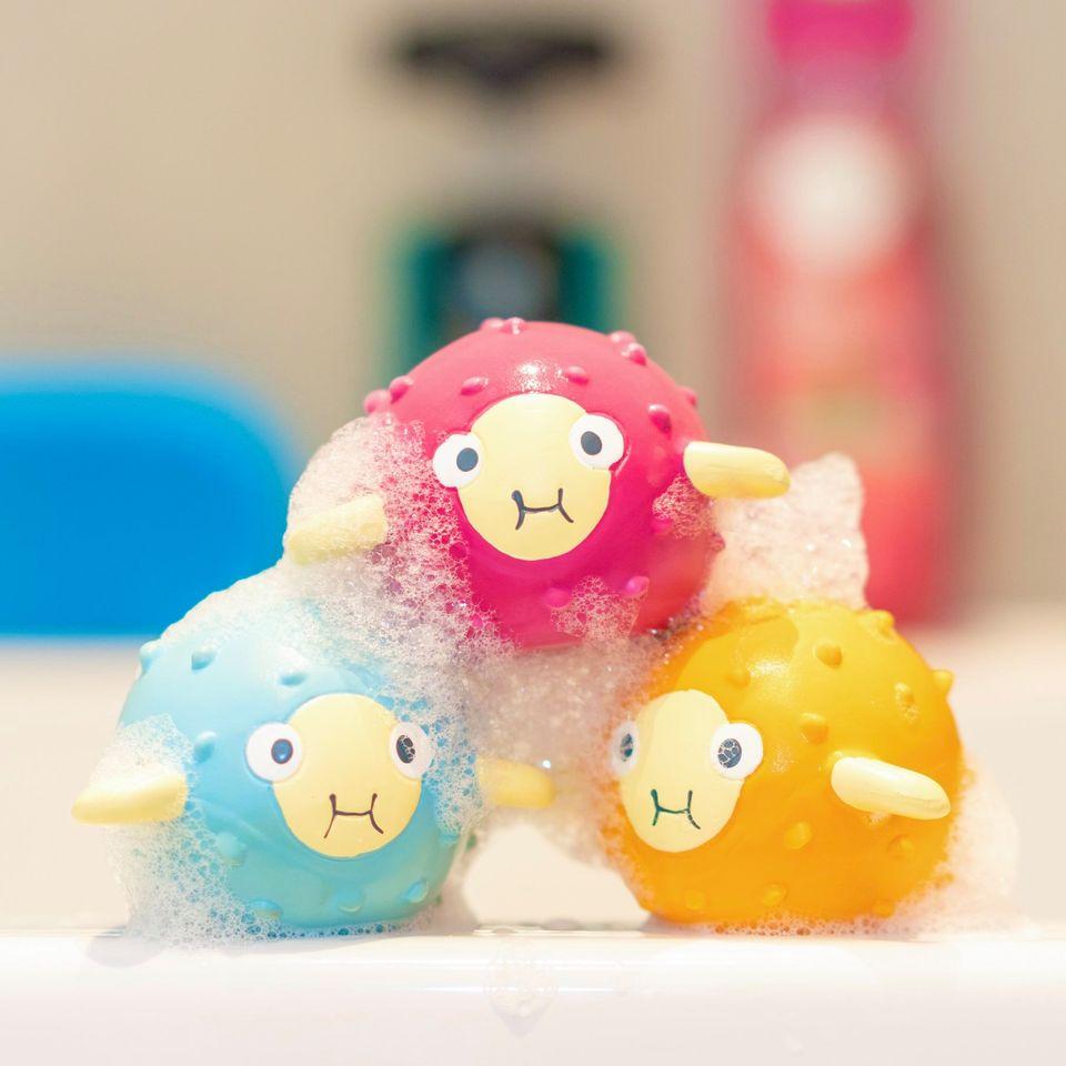 Splash About Puffer Fish Sensory Pool Toy (Non Toxic)(pack of 3)