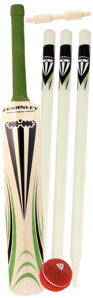 Summit - Fearnley Timber Wooden Cricket Set - (No Exchange and No Refund)