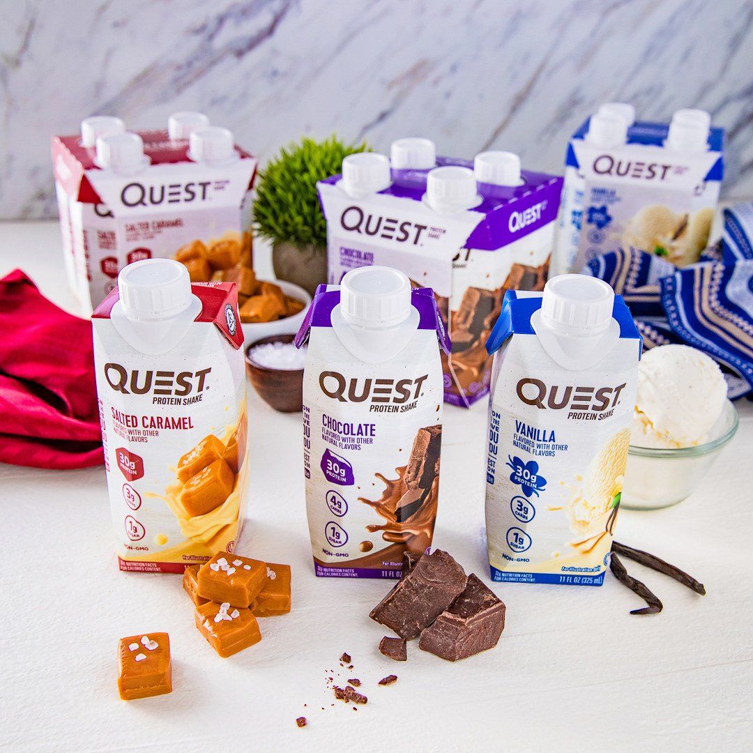 Quest Protein Shakes (Pack of 4 - 11fl.oz/325ml)