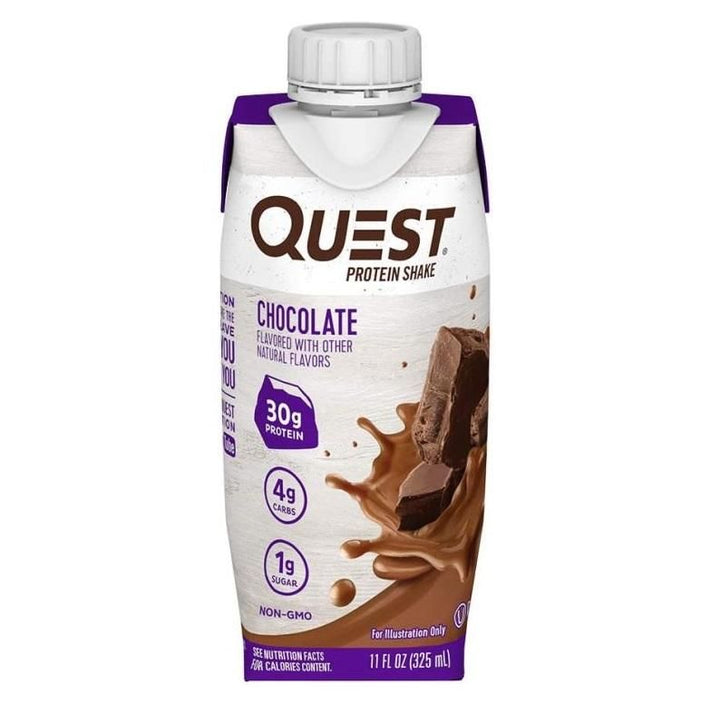 Quest Protein Shakes (Pack of 4 - 11fl.oz/325ml)