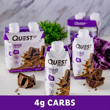 Quest Protein Shakes (Pack of 4 - 11fl.oz/325ml)