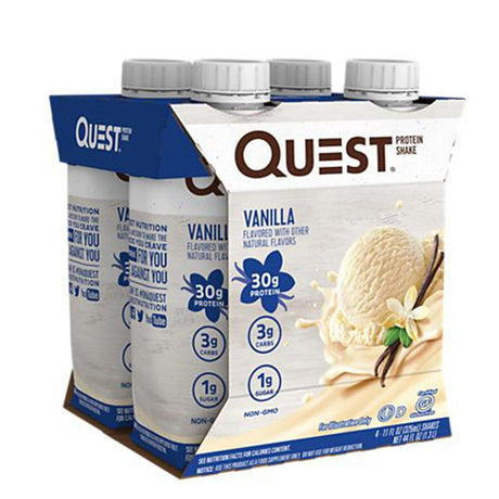 Quest Protein Shakes (Pack of 4 - 11fl.oz/325ml)