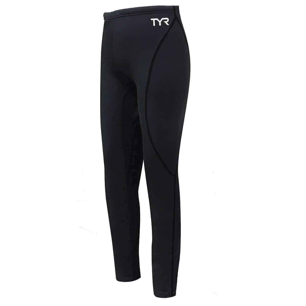TYR - Kids Thermal Pants - Black (TSK19075)-Streamline Sports