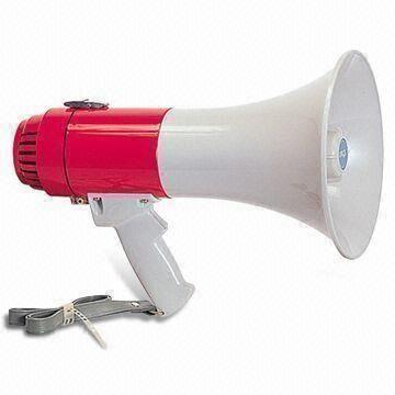 Transistor Megaphone#AHM651 (250m Effective Distance, 16W Power, and Optional Siren/Whistle)