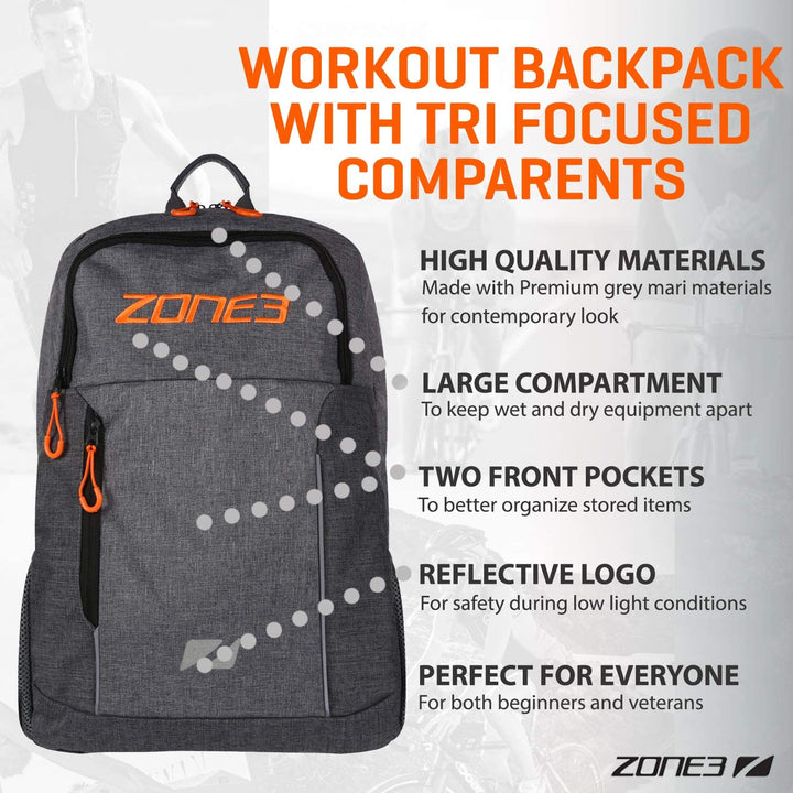 Zone3 Workout Backpack (No Exchange and No Refund) | Streamline Sports