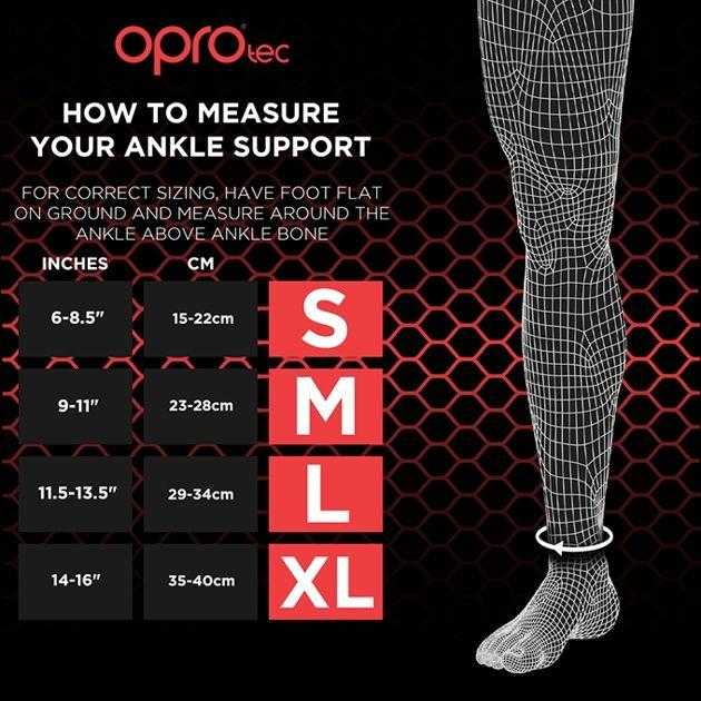 OPROtec - Ankle Support With Gripper - (No Exchange and No Refund)