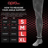 OPROtec - Ankle Support With Gripper - (No Exchange and No Refund)