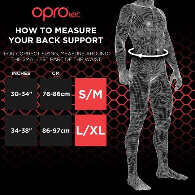 OPROtec - Adjustable Back Support (No Exchange and No Refund)-Streamline Sports