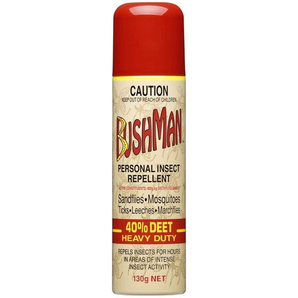 Bushman Ultra Repellent Aerosol 130gm 40% Deet Bushman 